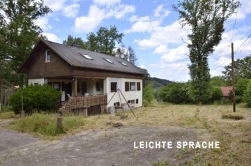 Leben wie im Urlaub – Haus im Wald von Lampaden-Geisemerich – TEXT IN LEICHTER SPRACHE, 54316 Lampaden, Einfamilienhaus